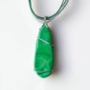 Náhrdelník s přívěskem malachit * Malachite pendant necklace