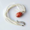 Náhrdelník s přívěskem karneol * Carnelian pendant necklace