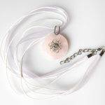 Náhrdelník s přívěskem růženín * Rose Quartz pendant necklace