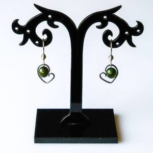 Náušnice nefrit * Nephrite earrings